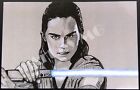 Disney Star Wars Rey Daisy Ridley High Quality Art Print 11x17