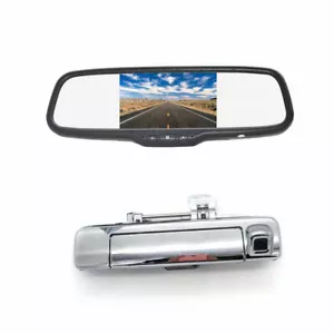 Tailgate Reverse Backup Camera+5'' Rear View Mirror Monitor for Isuzu D-Max Dmax - Picture 1 of 8