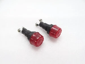 2x DASH CHARGING WARNING LIGHT LAMP 12V (Without Bulb) FITS TO Massey Ferguson - Picture 1 of 6