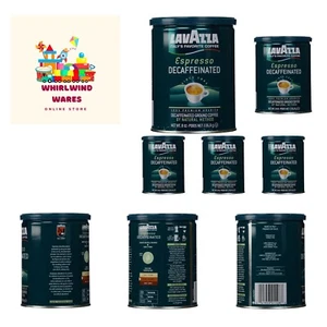 Full-Bodied Decaffeinated Espresso Coffee, 5 Packs of 8 oz - Sweet & Fruity - Picture 1 of 7