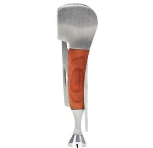 ZWEIERPACK (2) Edelstahl Rot Holz Tabak Rohr Reinigung 3 in 1 Werkzeuge - Bild 1 von 4