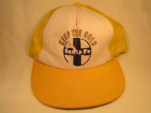 VINTAGE HAT Mens Cap SANTA FE Keep The Gold [Z5n] - Picture 1 of 3