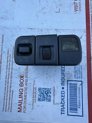 Interruptor de control de techo corredizo de crucero atenuador tablero delantero Honda Civic EX Si 1992-1995 OEM Foto 1 de 4