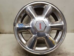 Wheel 17x7 Aluminum 6 Spoke Polished Covered Lug Nuts Fits 02-07 ENVOY 1117027