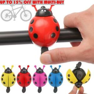 Cute Kids Bike Bell Bicycle Boys Girls Novelty Ladybird Bug Design Gift
