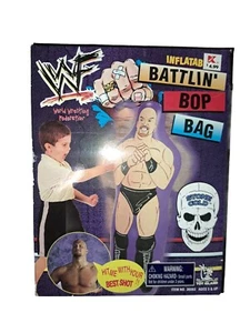 WWF Battlin Bop Bag Inflatable Stone Cold Steve Austin VINTAGE 1990S NEW - Picture 1 of 2
