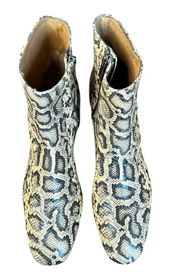 Botín Aquatalia Ulyssa Piel de Serpiente Impermeable Sin Cordones Nuevo sin Etiquetas Talla 8 Foto 1 de 4