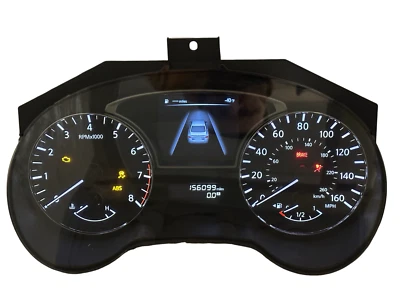 Speedometer Instrument Cluster 2014 Nissan Altima Panel Gauges 156,099 Miles - Image 1 of 3