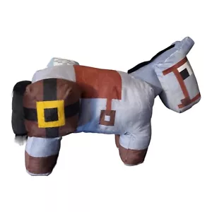 Minecraft Legends Pack Caballo Almohada Amigo Peluche, 19" Largo - Imagen 1 de 5