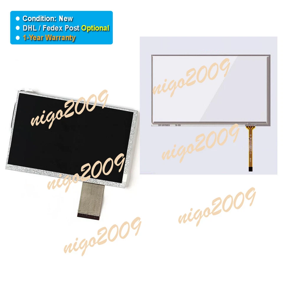 Ajuste para HannStar HSD070IDW1-E13 7 pulgadas TFT LCD Panel Pantalla táctil Vidrio Foto 1 de 1