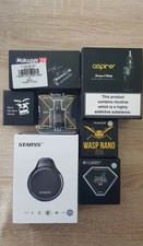 Atomizzatori, kit e pod mod condizioni 9/10 anche vendibili singolarmente. 