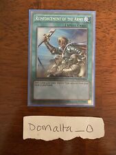 Yugioh Reinforcement of the Army NKRT-EN026 Platinum Rare Limited Edition VLP