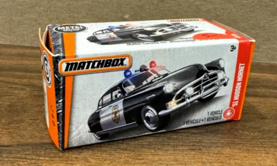 Matchbox 51 Hudson Hornet 2016 Metal 51 Sheriff Patrol  57/125 - Image 1 of 4