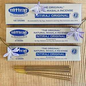 🙏☯️Nitiraj original incense Natural Masala 12gm, 25gm, 100gm,☯️🙏 - Picture 1 of 15