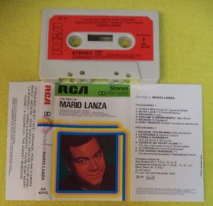 MC The best of MARIO LANZA 1981 italy RCA GK 43742 no cd lp dvd vhs - Foto 1 di 1