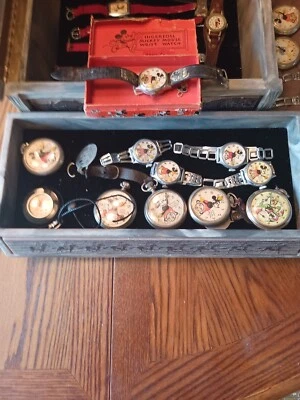 Винтажные часы с Микки Маусом - Изображение 1 из 4