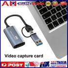 Audio Capture Card Hd 1080p Video Game Grabber For Pc Game Camera (a)