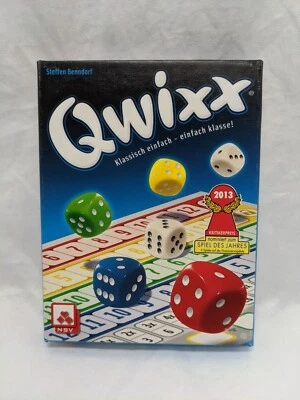 German Edition Qwixx Roll And Write Board Game Complete - Image 1 of 4