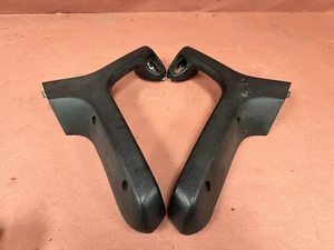 BMW E30 325I M3 318I 325e 325IX Front Armrest Door Black Pair Coupe OEM #91441 - Picture 1 of 13