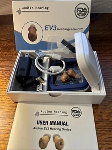 Audien Hearing EV3 Rechargeable Hearing Amplifier - Picture 1 of 6