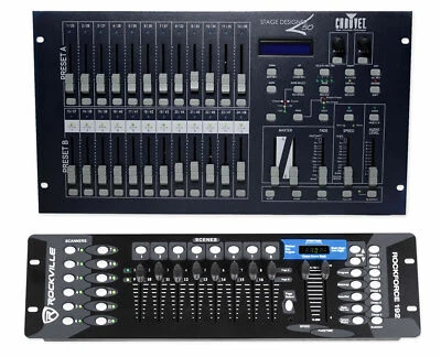 Chauvet DJ STAGE DESIGNER 50 48-Channel DMX Dimmer Controller+192-Ch Controller - Image 1 of 4