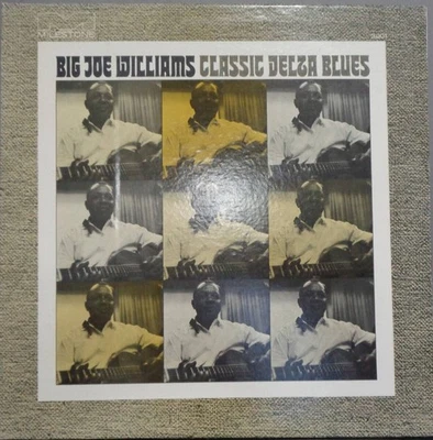 BLUES LP BIG JOE WILLIAMS - CLASSIC DELTA BLUES (sl241018018) *us org, mono - Photo 1/3