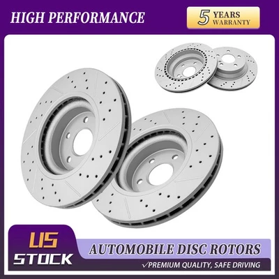 Rotor de freno de disco perforado delantero trasero para MERCEDES-BENZ CLS500/550/GLK250/350 E550 Foto 1 de 4