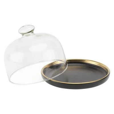  Cake Dome Transparent Cover Airtight Container Covers Containers Tray with Lid - Image 1 of 4