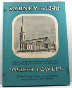 Sydney in 1848 by Joseph Fowles annotated facsimile edition 1962 HC DJ book - Picture 1 of 21