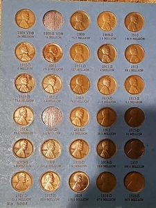  1909 To 1940 Lincoln Cent Better Grade Missing 1909s Vdb, 1914d,  64 - Picture 1 of 7