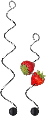 Spiedini per Frutta, Argento, 2 Pezzi - Immagine 1 di 4