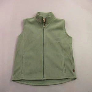Woolrich Vest Womens Medium Sleeveless Full Zip Outdoors Lightweight Green - Picture 1 of 7