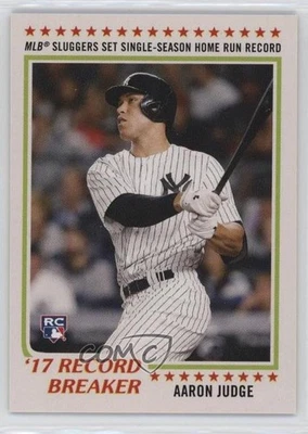 2017 Topps Throwback Thursday #TBT Online Exclusive /606 Aaron Judge Rookie RC - Image 1 of 2