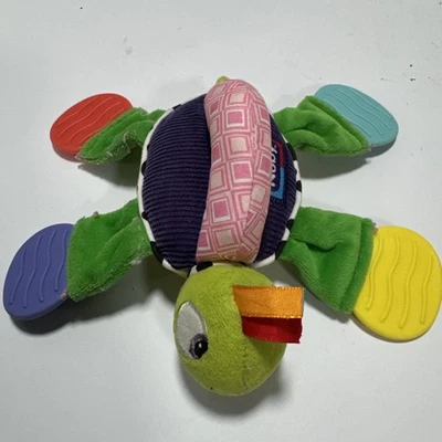 Nuby Floppers Teether Turtle Toy - Fun & Colorful - Easy to Hold - 3+ Months - Image 1 of 2