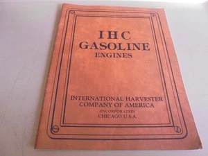 Vintage IHC Gasoline Engines Reprint International Harvester - Picture 1 of 8
