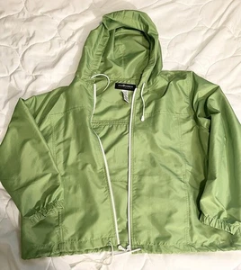 Sag Harbor Sport Damenjacke grün mit Kapuze und Reißverschluss zum Binden Größe XL - Bild 1 von 4