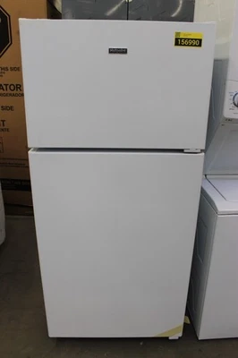 Hotpoint HPS16BTNRWW 28" White 15.6 Cu. Ft. Top-Freezer Refrigerator NOB #156990 - Image 1 of 4