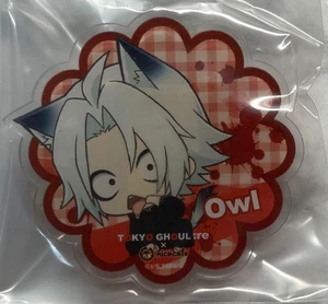 Anime japonés Tokyo Ghoul insignia acrílica Seido Takizawa "Búho" nicocafé - Imagen 1 de 1