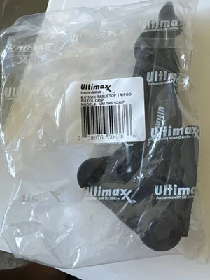 Ultimaxx Mini Tripod Tabletop Tripod ,Pistol Grip , NEW with tag - Image 1 of 3