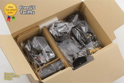 [Top MINT in Box] Nikon D5600 24.2MP DSLR Camera AFS 18-55mm 70-300mm Lens JAPAN - Image 1 of 4