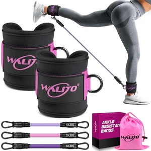 WALITO Ankle Resistance Bands with Cuffs, Ankle Bands for Working Out, Ankle ... - Bild 1 von 7