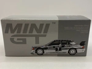 MINI GT 312 MERCEDES-BENZ AMG 190E-16 EVO 2 #7 DTM 1990 -1:64- GOOD IN BOX - 569 - Picture 1 of 8