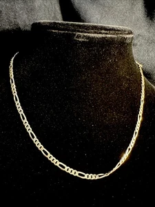 925 Milor Figaro Stil Sterlingsilber Halskette Made in Italy 9,38 g 18" Länge - Bild 1 von 6