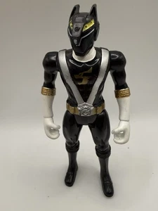2008 Power Rangers Rpm Full Throttle Black Wolf Ranger Dillon Action Figure - Picture 1 of 2