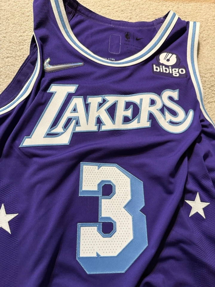 Anthony Davis 75th Anniversary Nike Authentic Jersey - Size 48 - Image 1 of 4