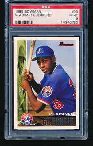 1995 Bowman VLAD GUERRERO Rookie #90 PSA 9 - Picture 1 of 2
