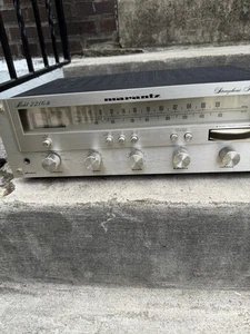 Vintage 70er Jahre Marantz 2216B Stereo Receiver Radio funktionstüchtig Stereophon - Bild 1 von 5
