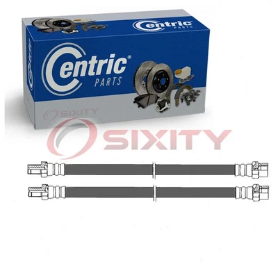 2 pc Centric Rear Brake Hydraulic Hoses for 1973-1980 Mercedes-Benz 280SE pr - Image 1 of 4