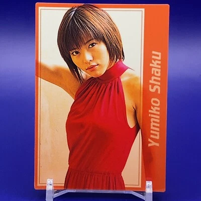 Yumiko Shaku Japanese Gravure Idol Trading Card No.89 Made In Japan F/S - Image 1 of 4