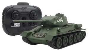 TAMIYA 1/35 RC Tank No.16 RUSSIAN MEDIUM TANK T-34-85 w/CONTROL UNIT 48216 Japan - Picture 1 of 3